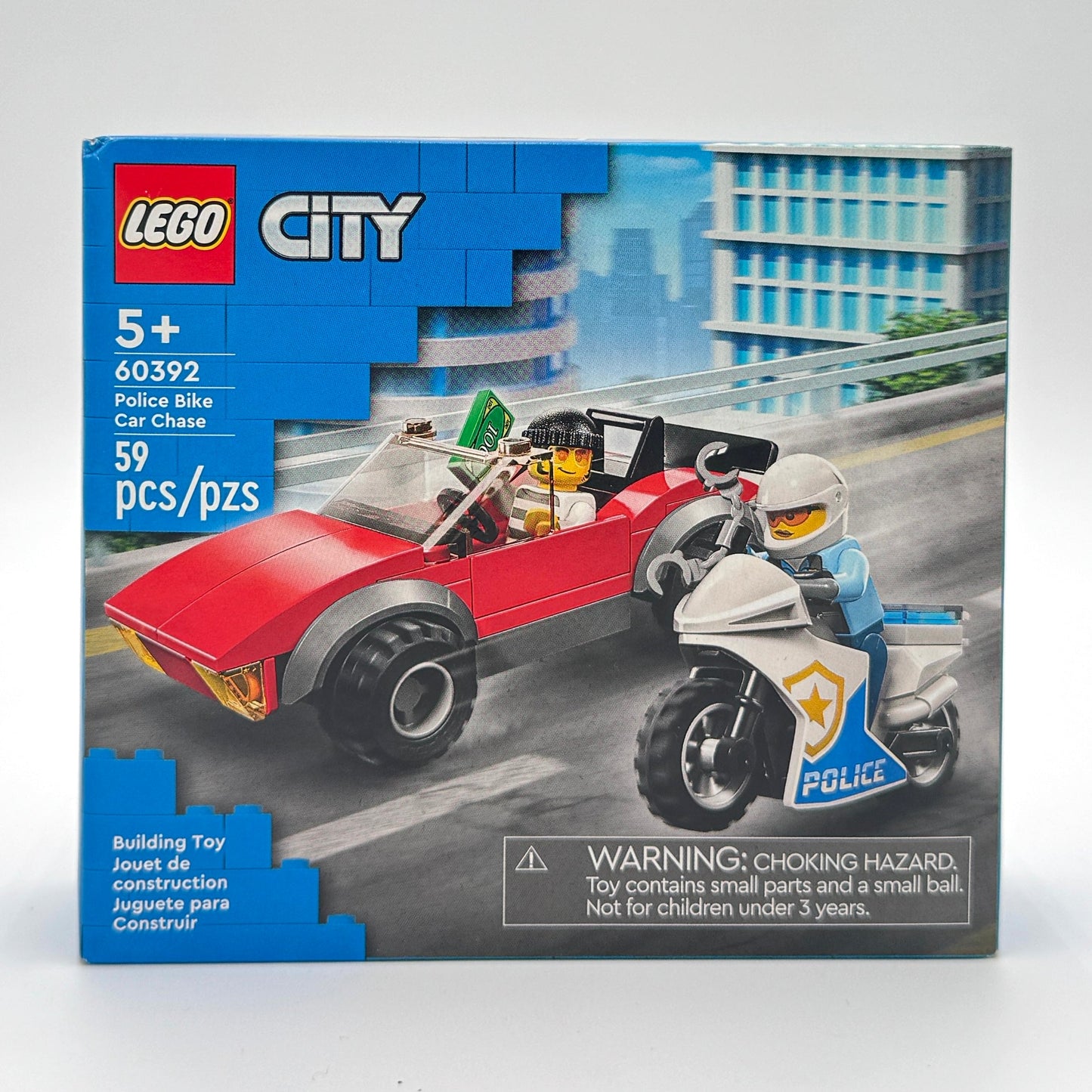 Police Bike Car Chase, 60392 - LEGO® City Set