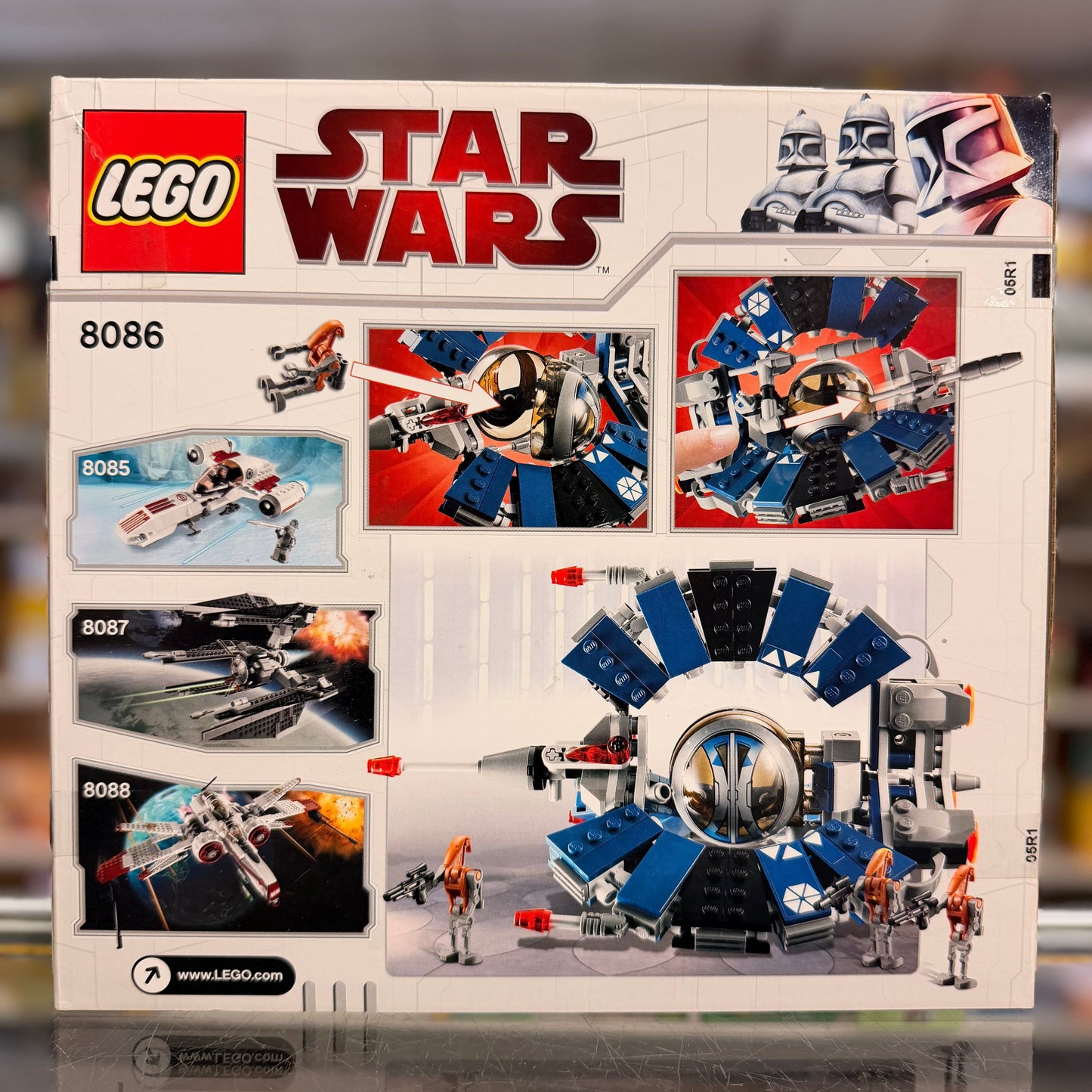 Droid Tri-Fighter, 8086 - LEGO® Star Wars Set
