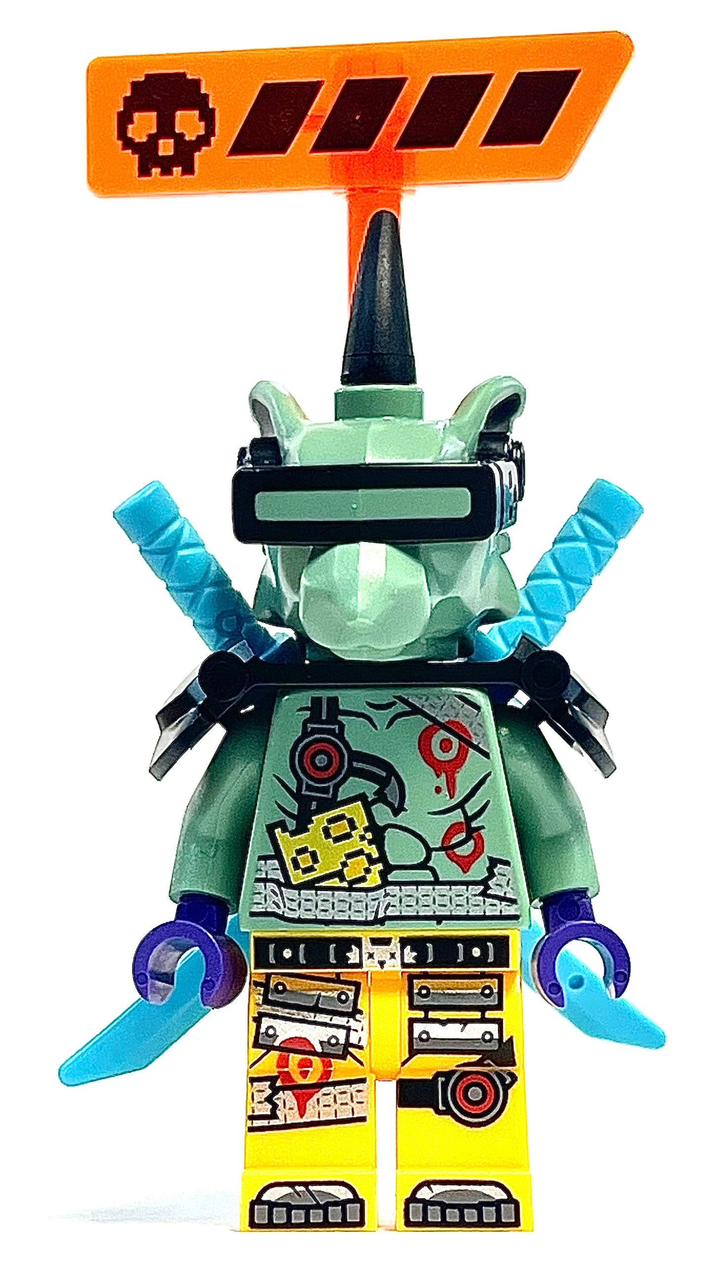 Hausner - Shoulder Armor with Scabbard, njo0573 - LEGO® Ninjago Minifigure