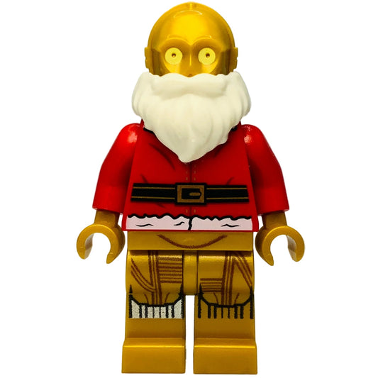 Santa C-3PO, sw0680, LEGO® Star Wars Minifigure