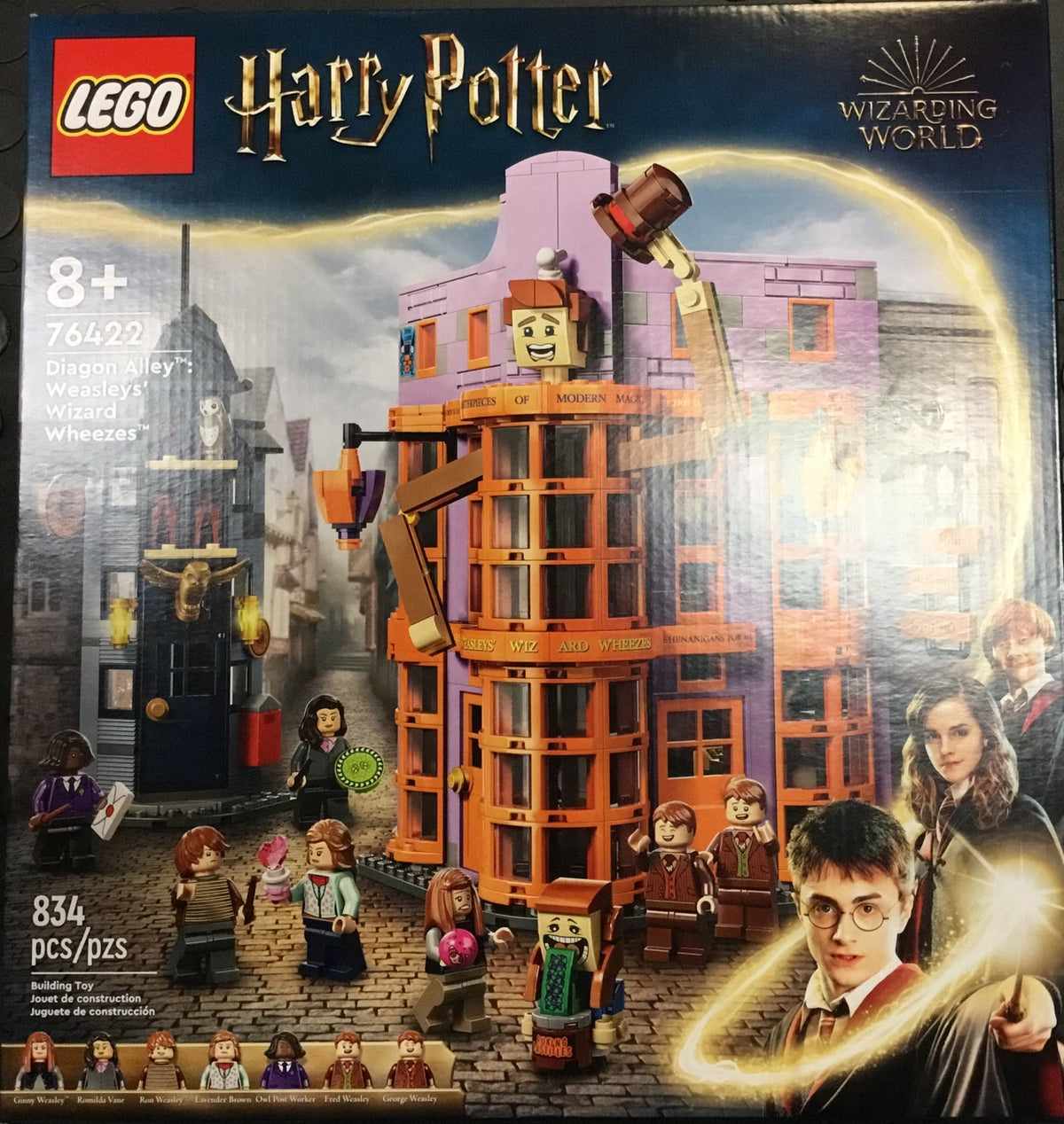 76422 - Diagon Alley: Weasleys' Wizard Wheezes - EMPTY BOX ONLY