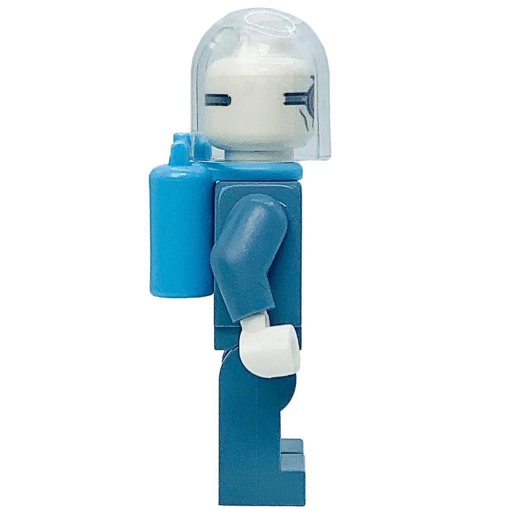 Mr. Freeze - Sand Blue Outfit, Bright Light Blue Air Tanks, sh1082 - LEGO® DC Minifigure