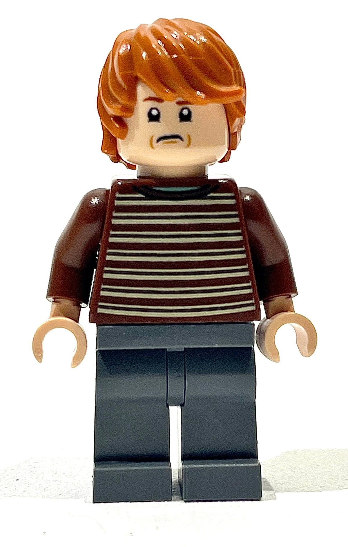 Ron Weasley - Reddish Brown Striped Sweater, hp436, LEGO® Harry Potter™ Minifigure