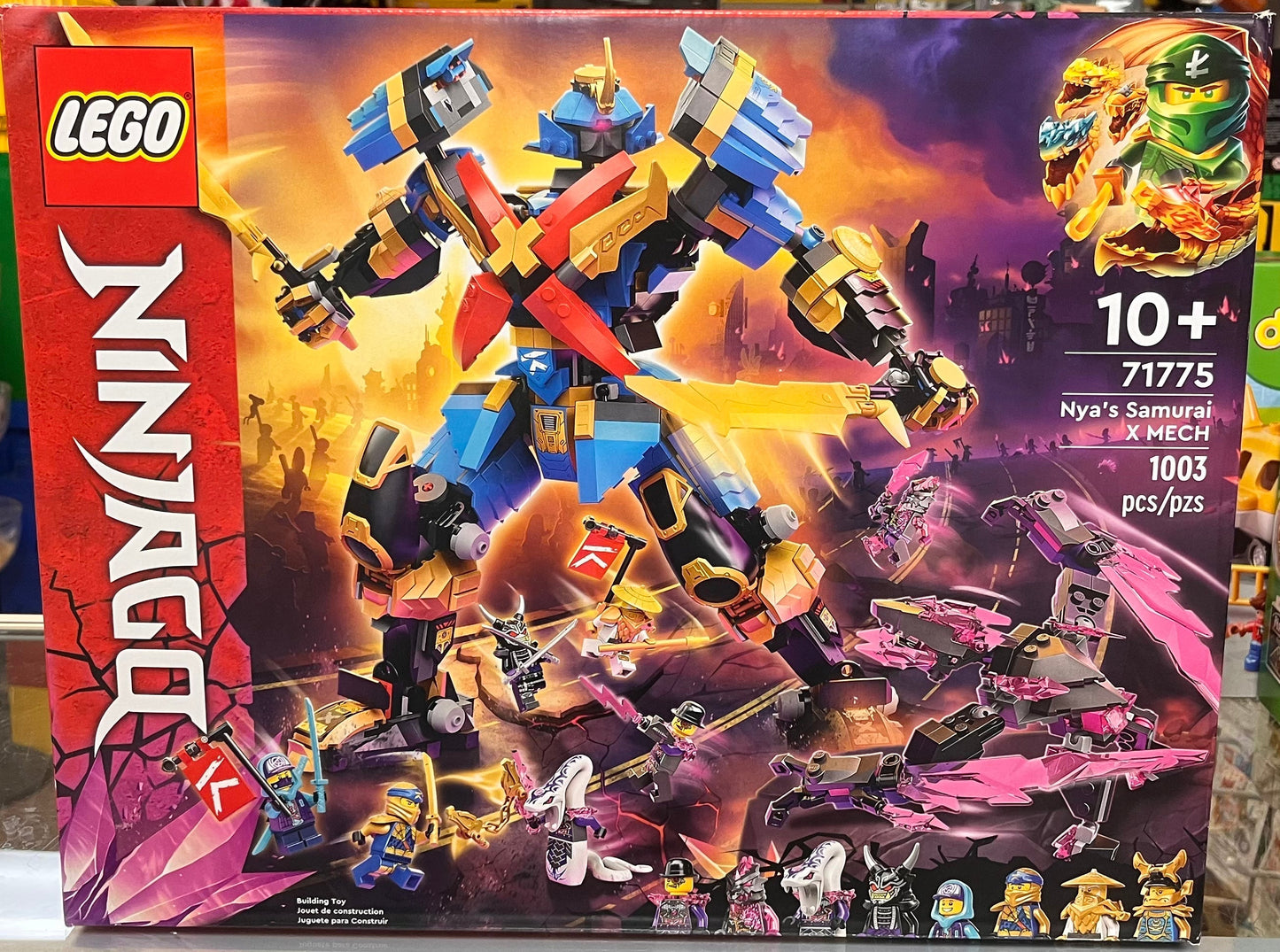 71775 - Nya's Samurai X Mech - EMPTY BOX ONLY