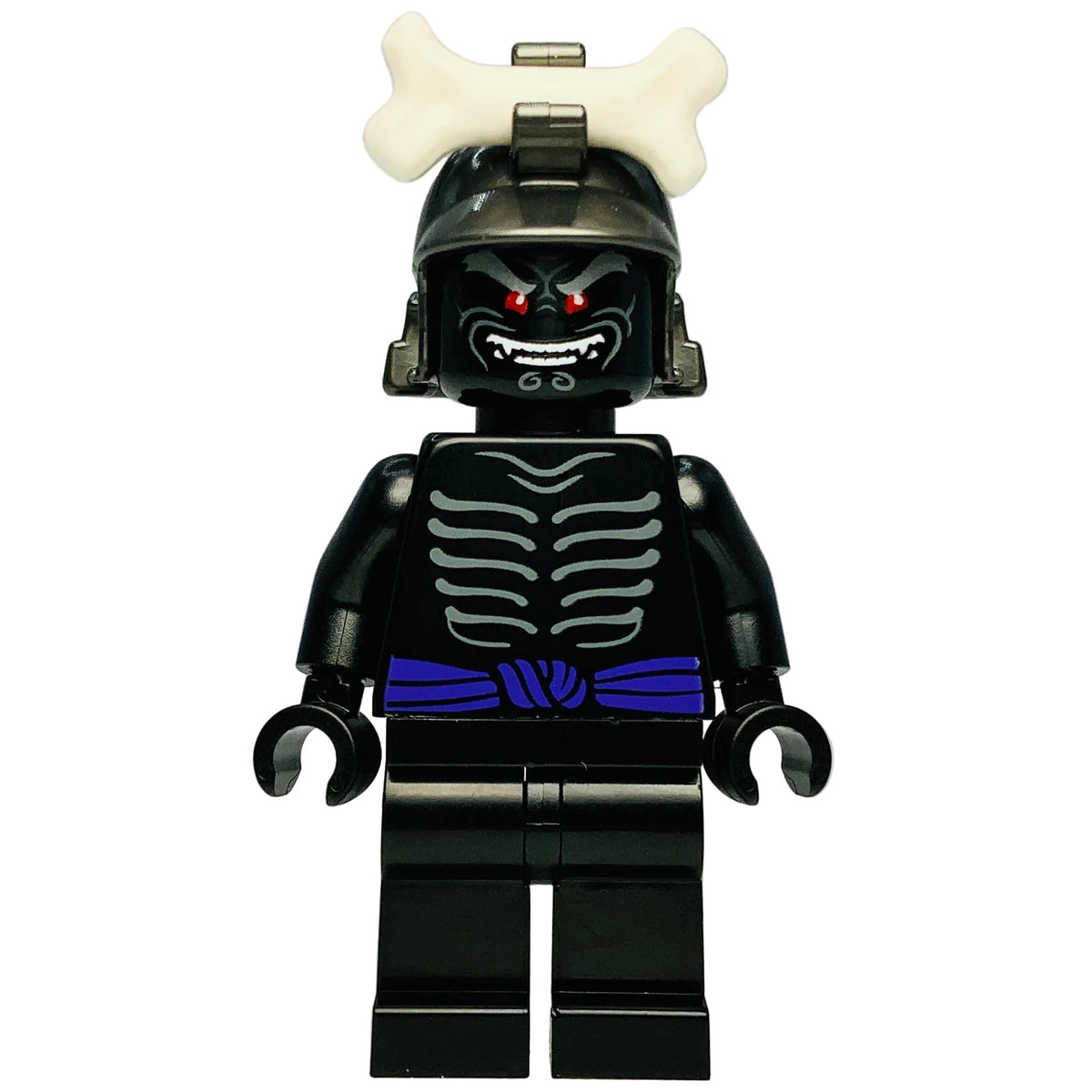 Lord Garmadon - Legacy, Pearl Dark Gray Helmet, njo1016 - LEGO® Ninjago Minifigure