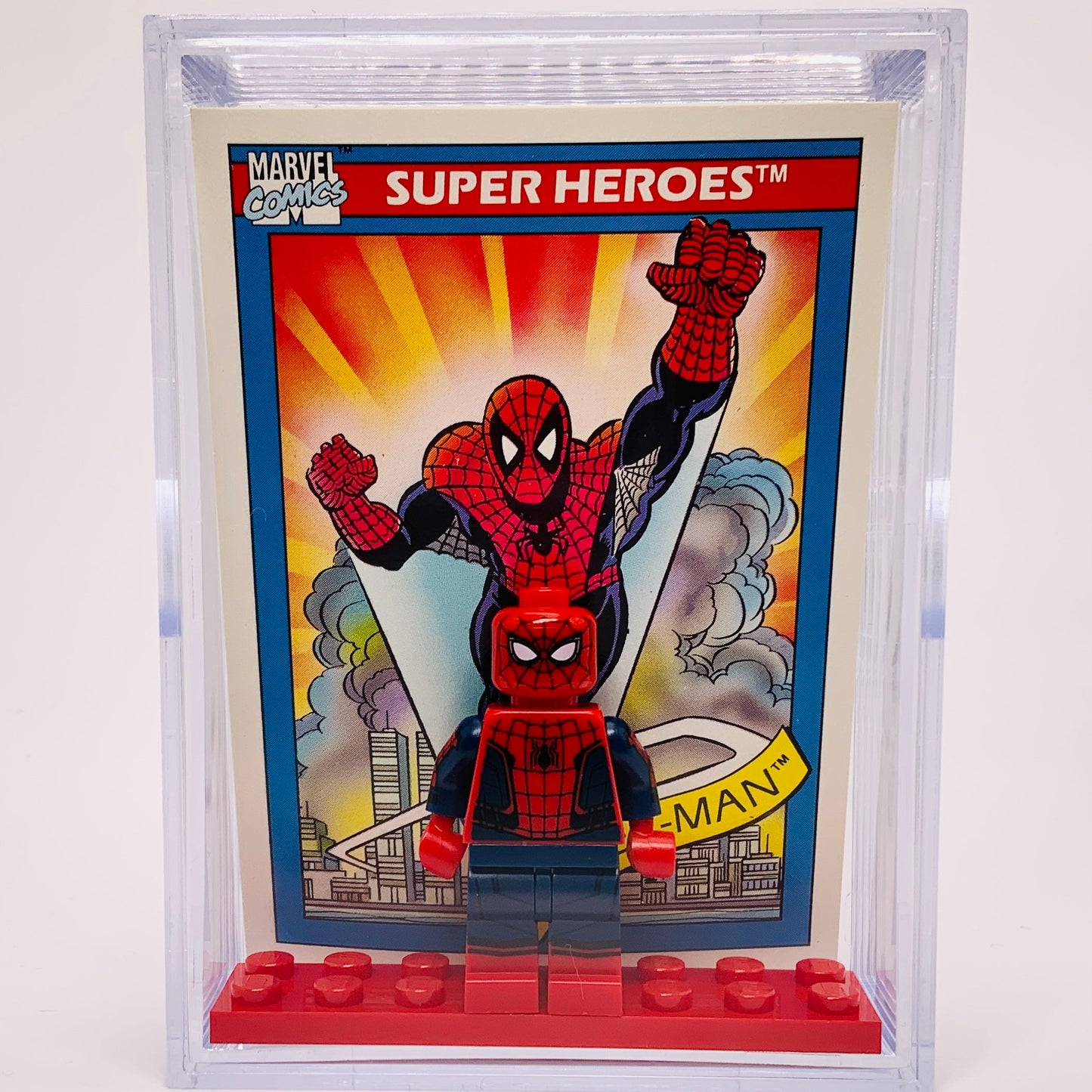 Spider-Man with Trading Card & Collector’s Case