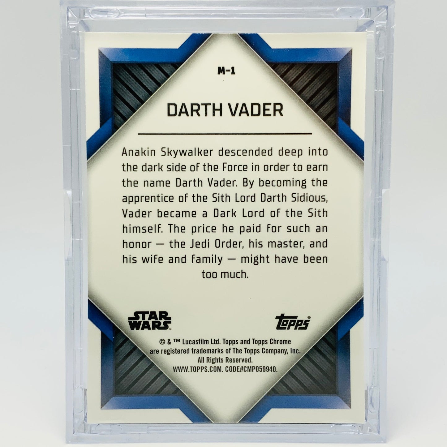 Darth Vader with Trading Card & Collector’s Case