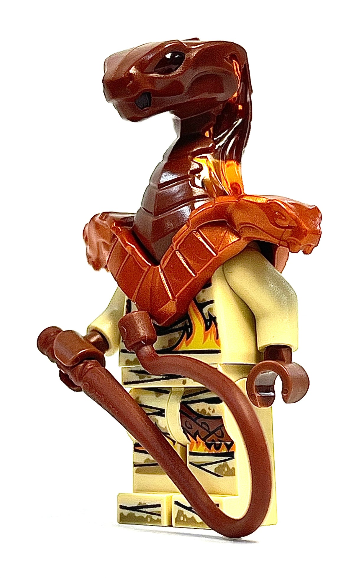 Pyro Whipper with Armor Shoulder Pads, njo0543 - LEGO® Ninjago Minifigure