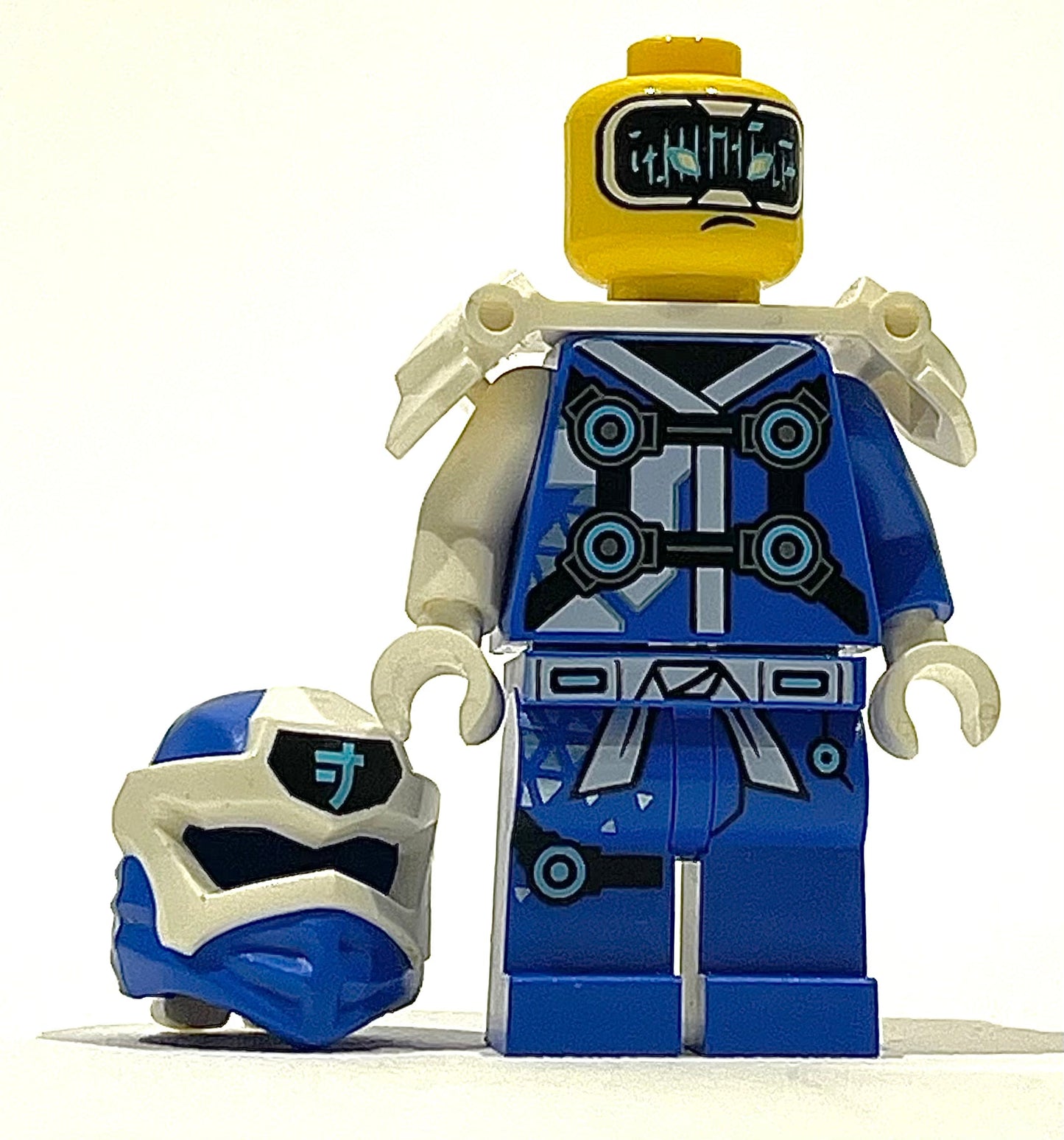 Digi Jay, Shoulder Armor with Scabbard, njo0563 - LEGO® Ninjago Minifigure