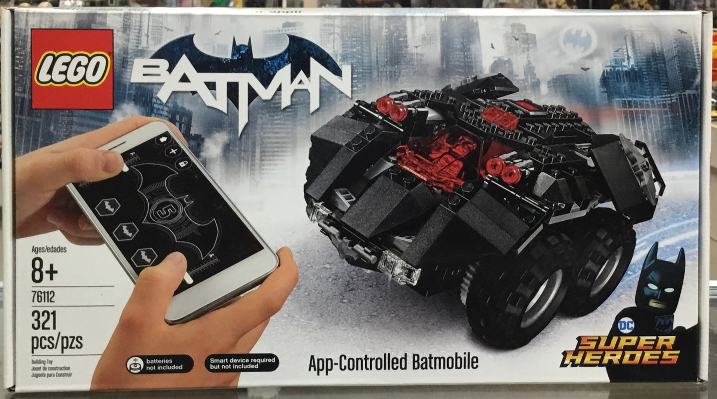 76112 - App-Controlled Batmobile - EMPTY BOX ONLY