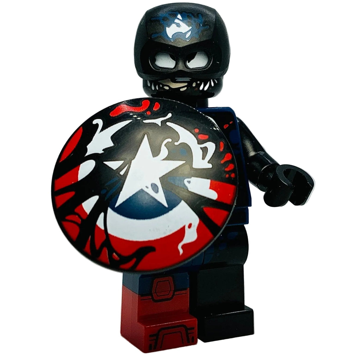 Venomized Captain America, sh1102 - LEGO® Marvel Minifigure