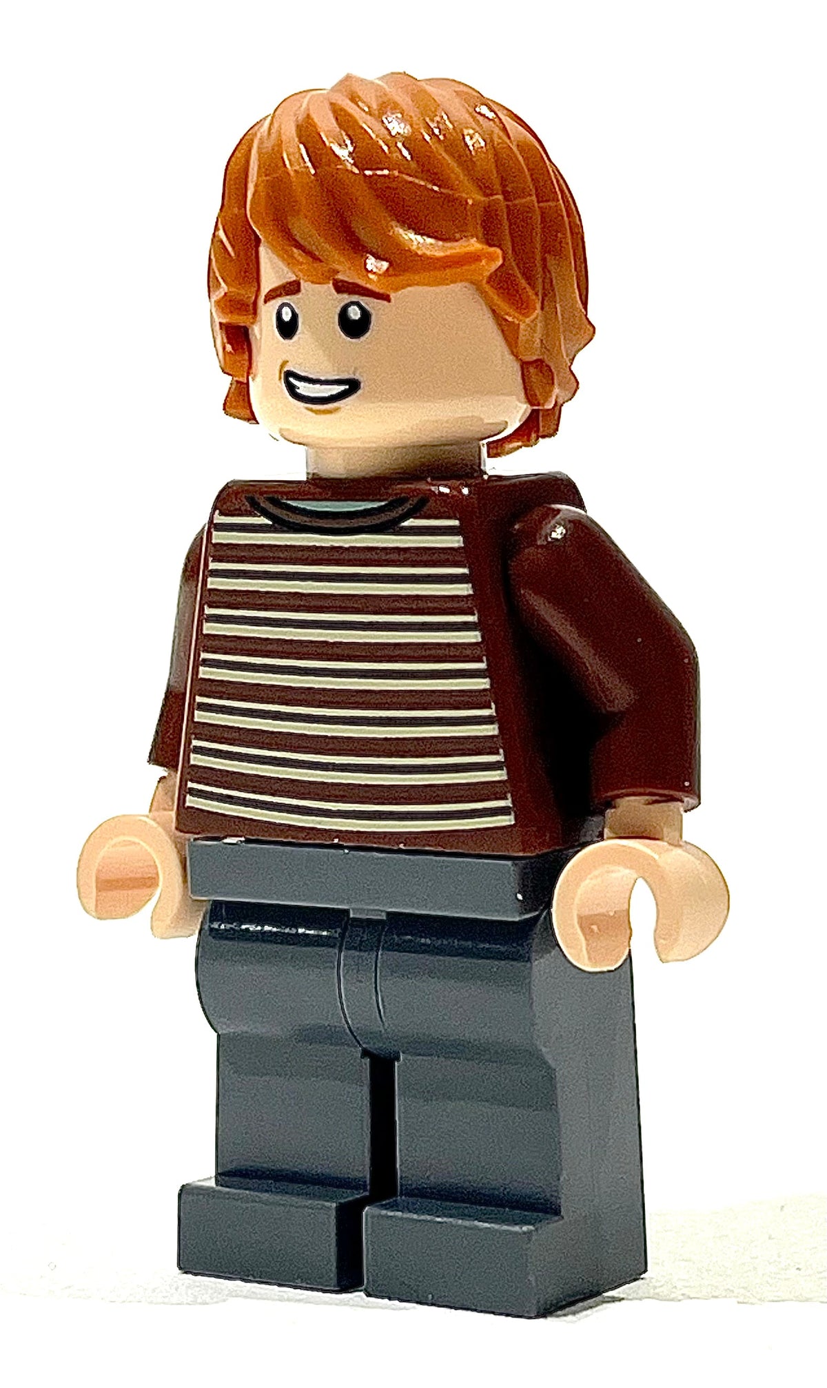 Ron Weasley - Reddish Brown Striped Sweater, hp436, LEGO® Harry Potter™ Minifigure