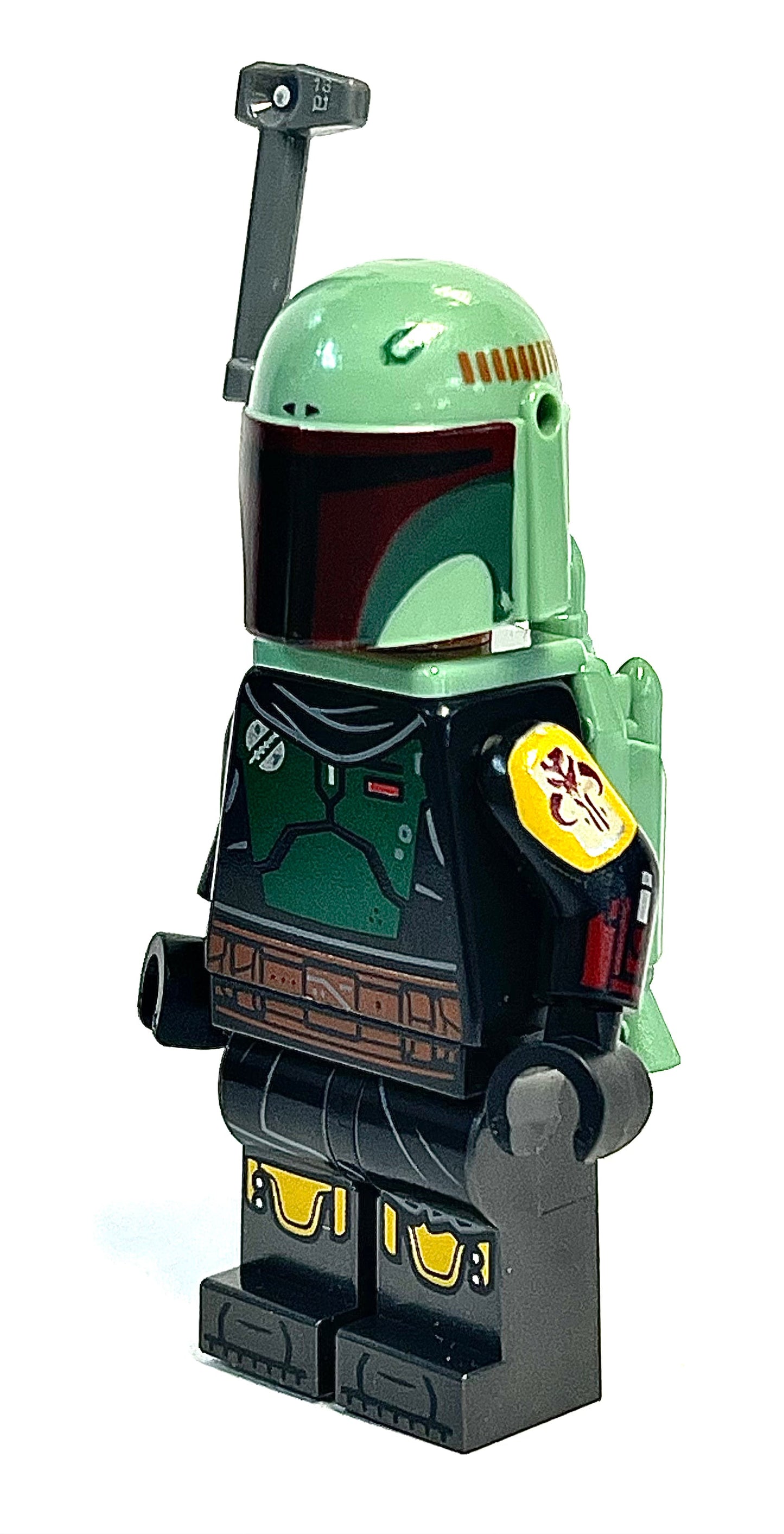Boba Fett - Repainted Beskar Armor, Jet Pack, Rangefinder, sw1158, LEGO® Star Wars Minifigure
