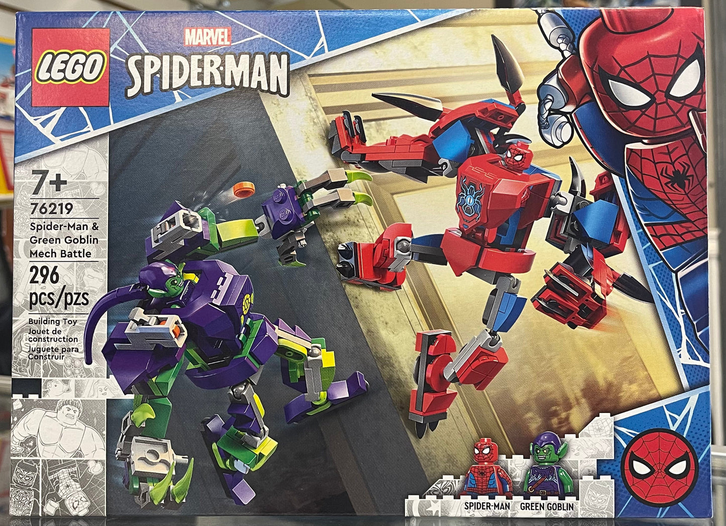 Spider-Man & Green Goblin Mech Battle, 76219 - LEGO® Marvel Set
