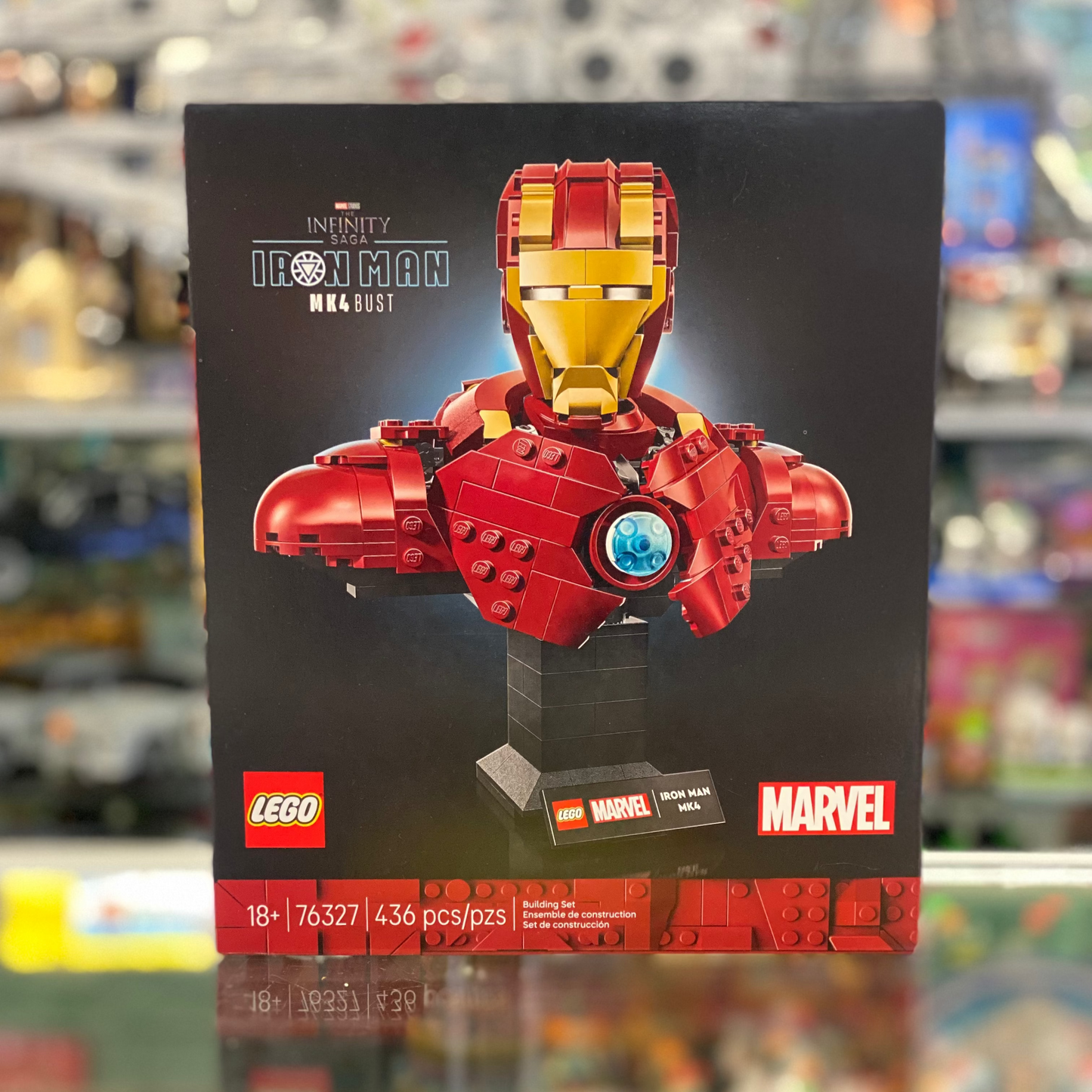 76327 - Iron Man MK4 Bust - EMPTY BOX ONLY