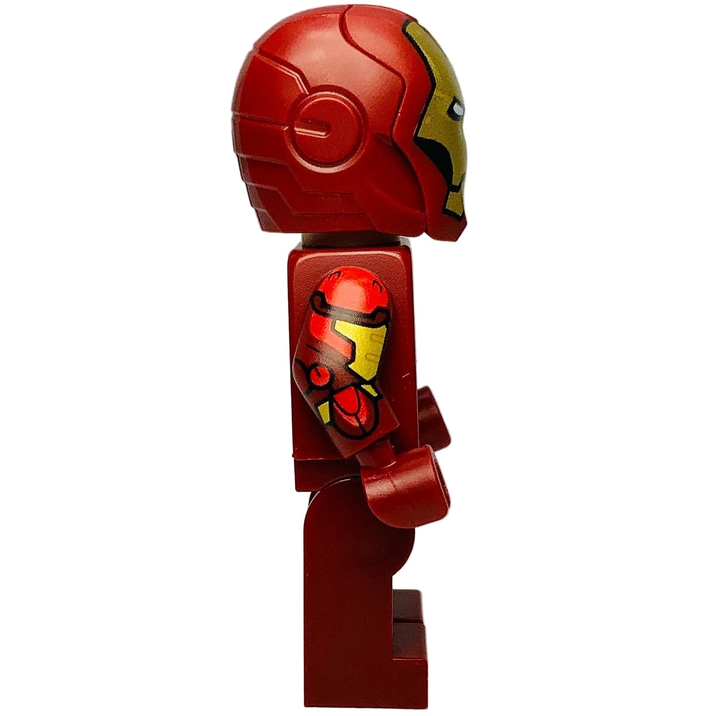 Iron Man - Mark 3 Armor, Printed Arms, sh1097 - LEGO® Marvel Minifigure