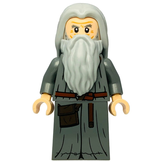 Gandalf the Grey- Hair, Robe, lor153, LEGO® Lord of the Rings™ Minifigure