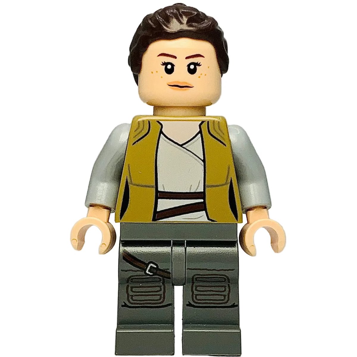 Rey - Dark Tan Jacket, sw0888 - LEGO® Star Wars Minifigure