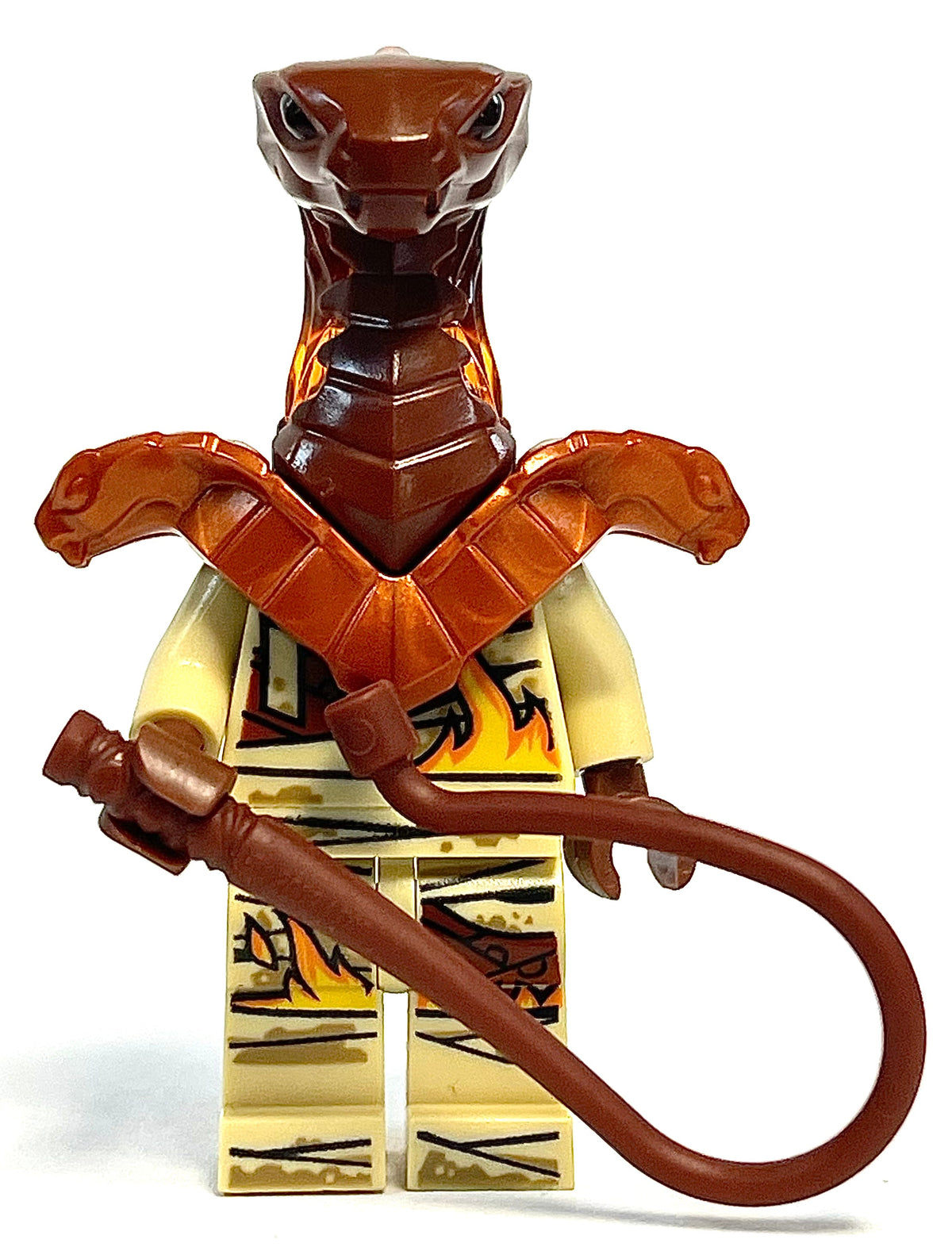 Pyro Whipper with Armor Shoulder Pads, njo0543 - LEGO® Ninjago Minifigure