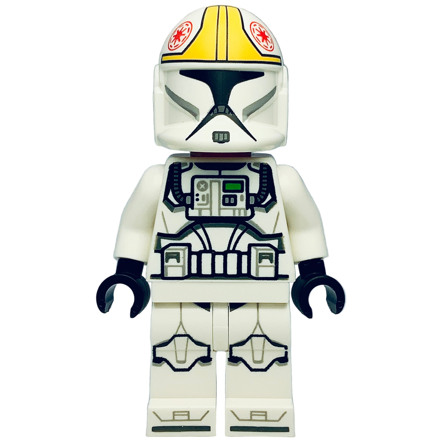 Clone Trooper Pilot (Phase 1) - Yellow Markings, Nougat Head, sw1425