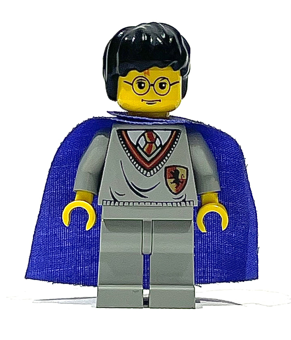 Harry Potter - Gryffindor Shield Torso, Light Gray Legs, Violet Cape, hp036