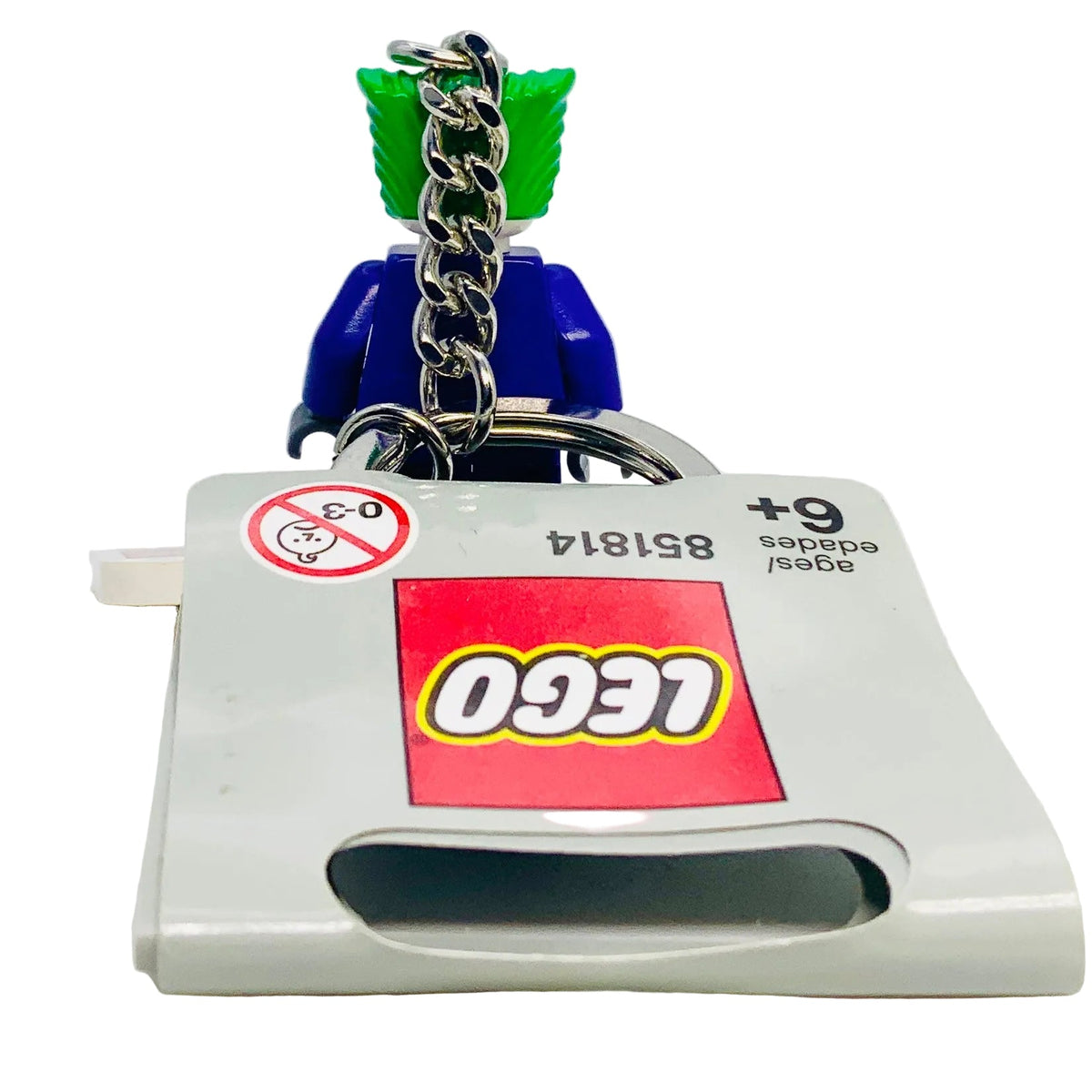 LEGO® Joker Minifigure Keychain, 851814