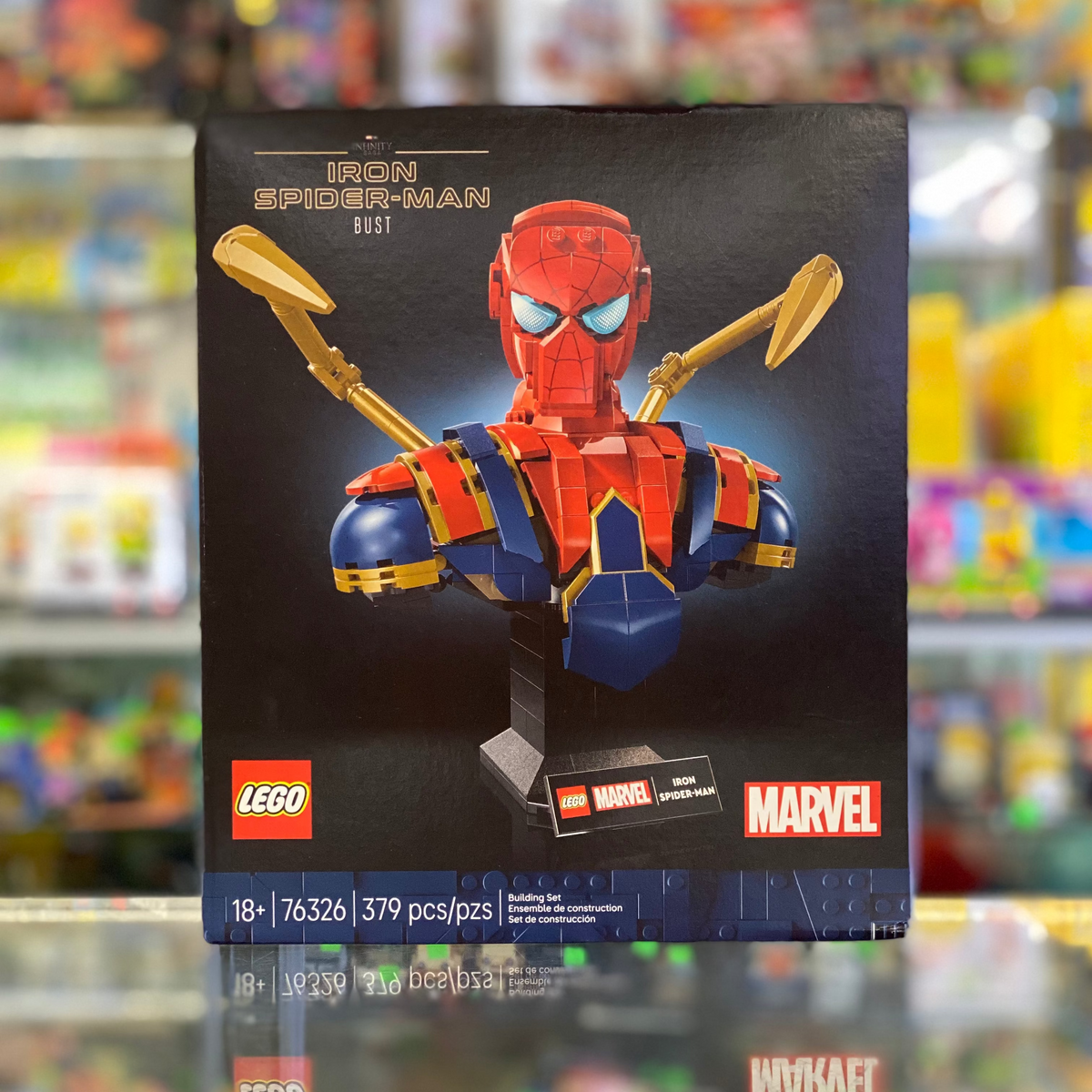 76326 - Iron Spider-Man Bust - EMPTY BOX ONLY