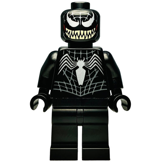 Venom - Tan Teeth, 4 Back Appendages, sh1113 - LEGO® Marvel Minifigure