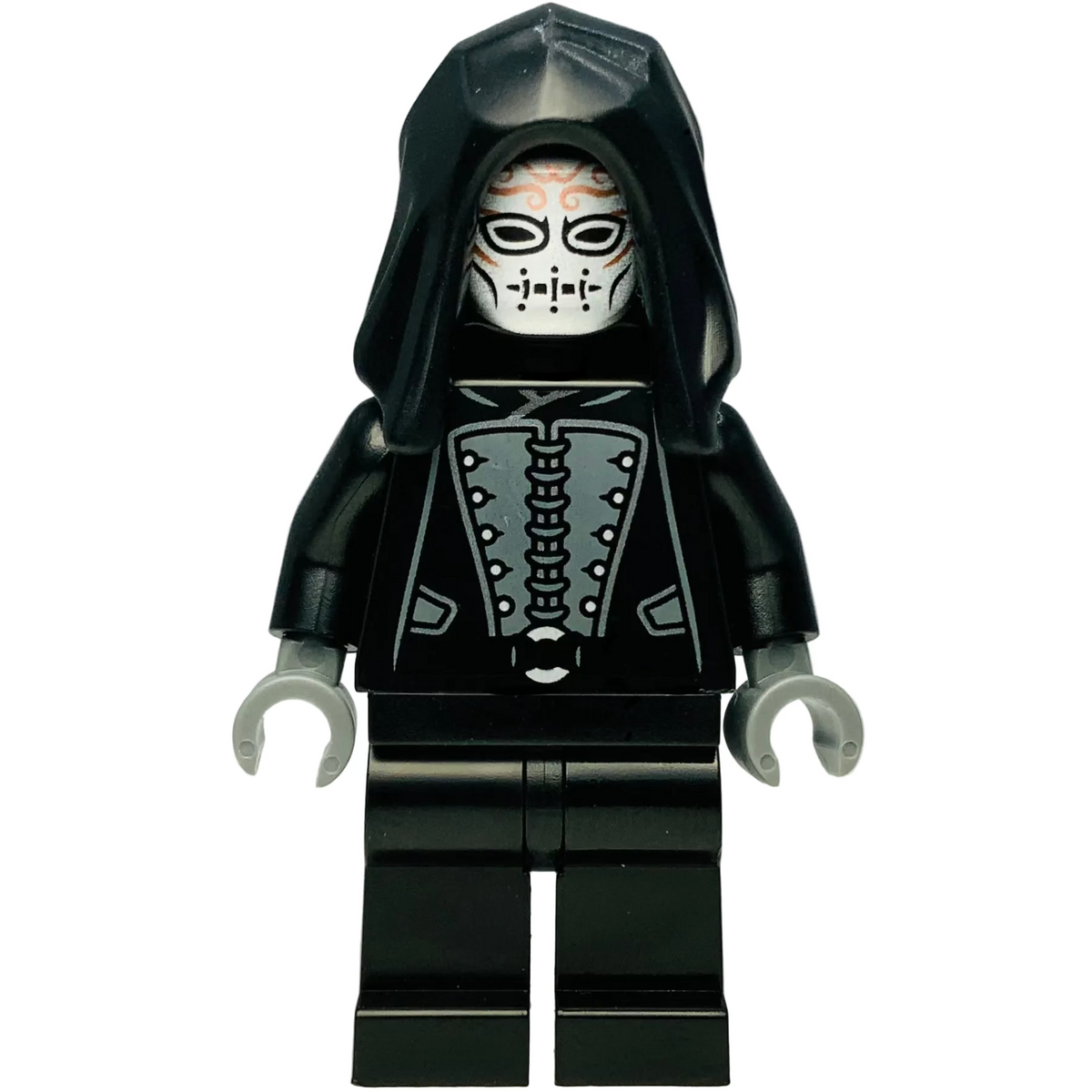 Death Eater, Black Hood, Black Arms, hp599 - LEGO® Harry Potter Minifigure