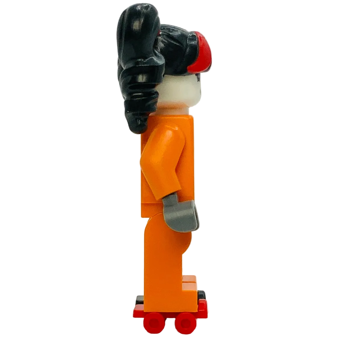 Harley Quinn - Prison Jumpsuit, Pigtails, Roller Skates, sh1080 - LEGO® Batman™ Minifigure