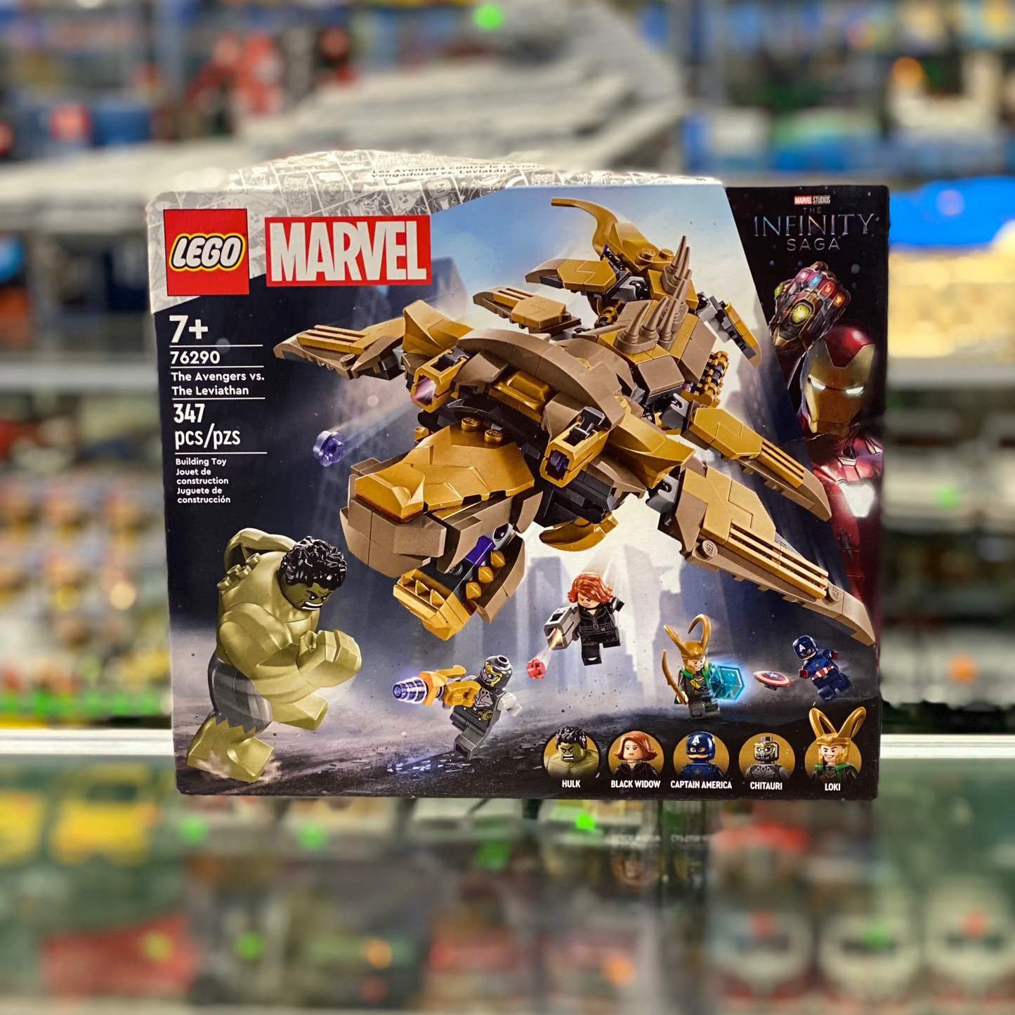 The Avengers vs. The Leviathan, 76290