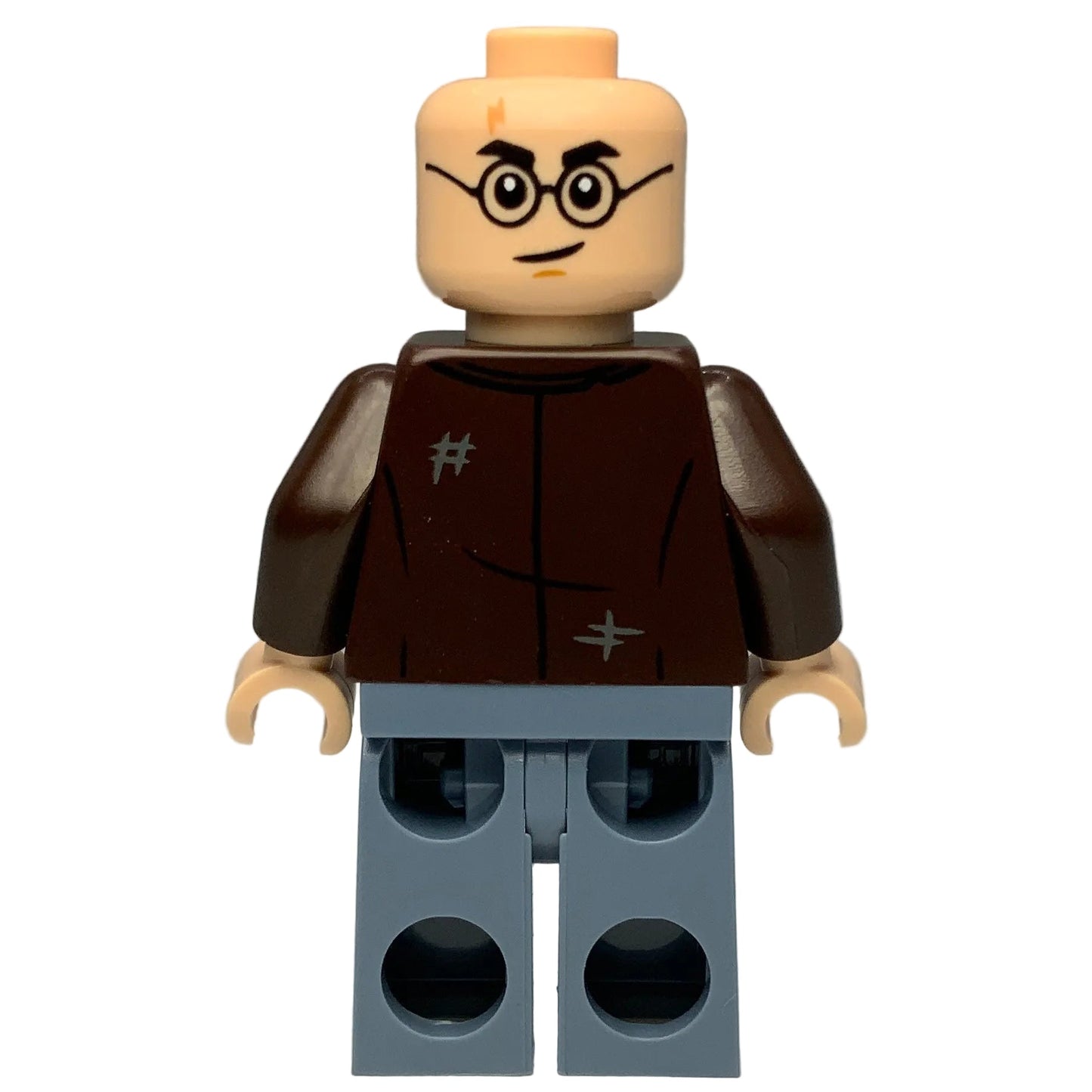 Harry Potter - Dark Brown Open Jacket, Sand Blue Legs, Bright Pink Stinging Jinx Face, hp528