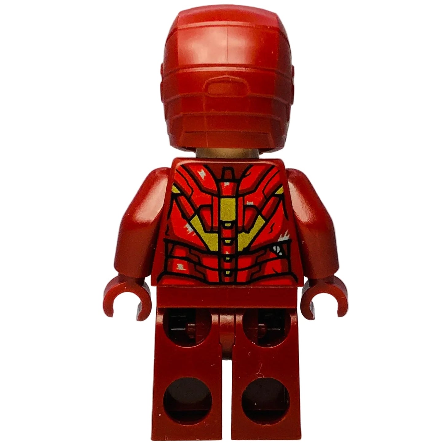 MISPRINT Iron Man - Mark 6 Armor with Battle Damage, sh0923, LEGO® Marvel Minifigure