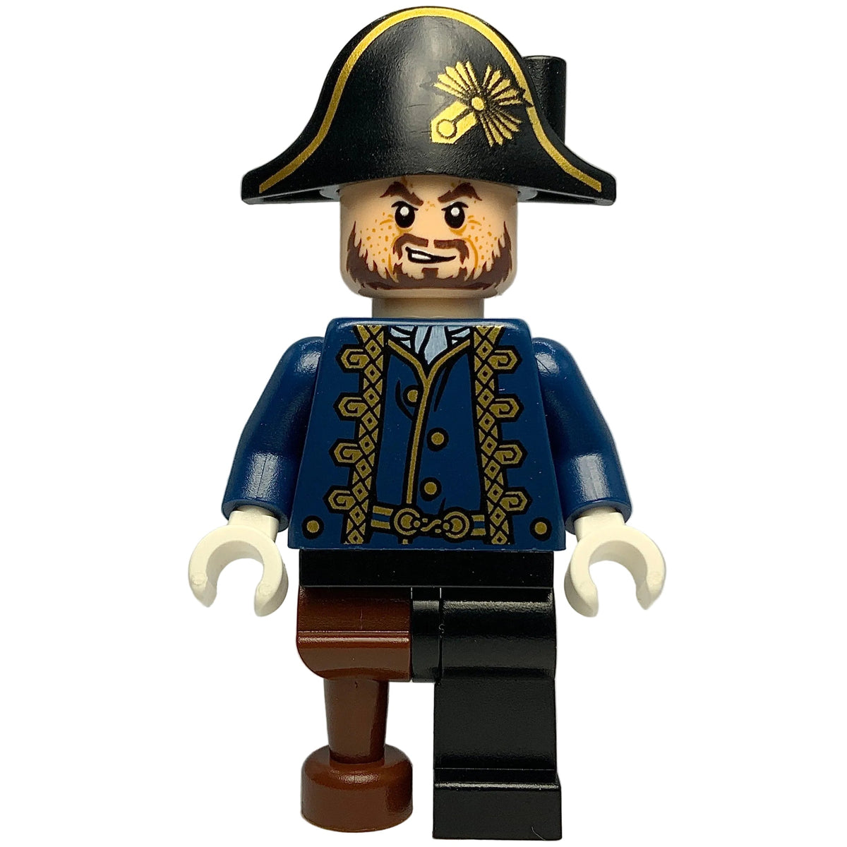 Hector Barbossa, poc028 - LEGO® POTC Minifigure