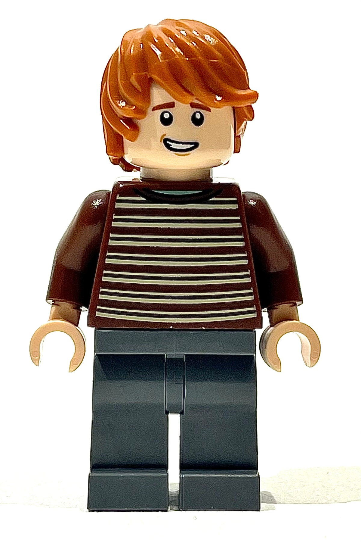 Ron Weasley - Reddish Brown Striped Sweater, hp436, LEGO® Harry Potter™ Minifigure