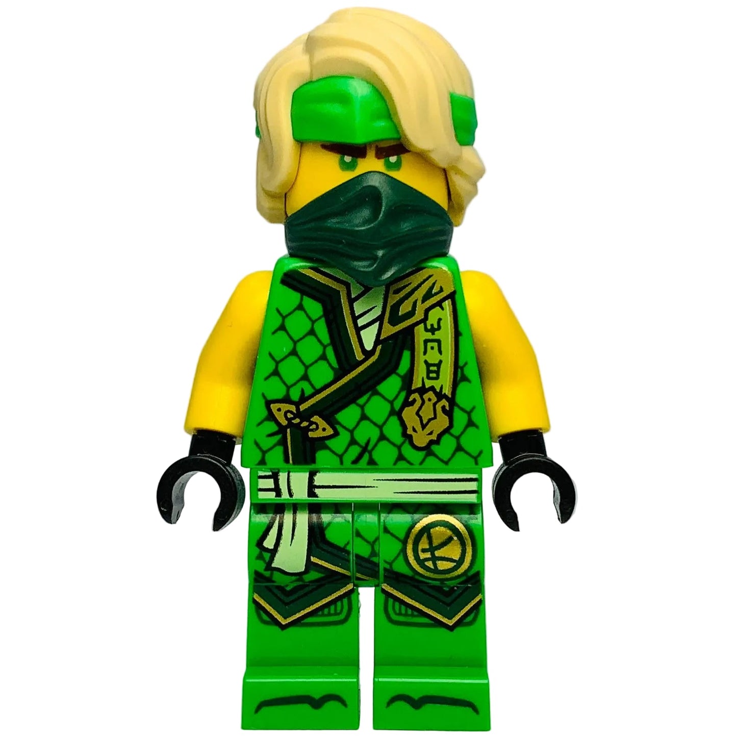 Lloyd - Dragons Rising, Tournament Armor, Dark Green Bandana, njo1053 - LEGO® Ninjago Minifigure