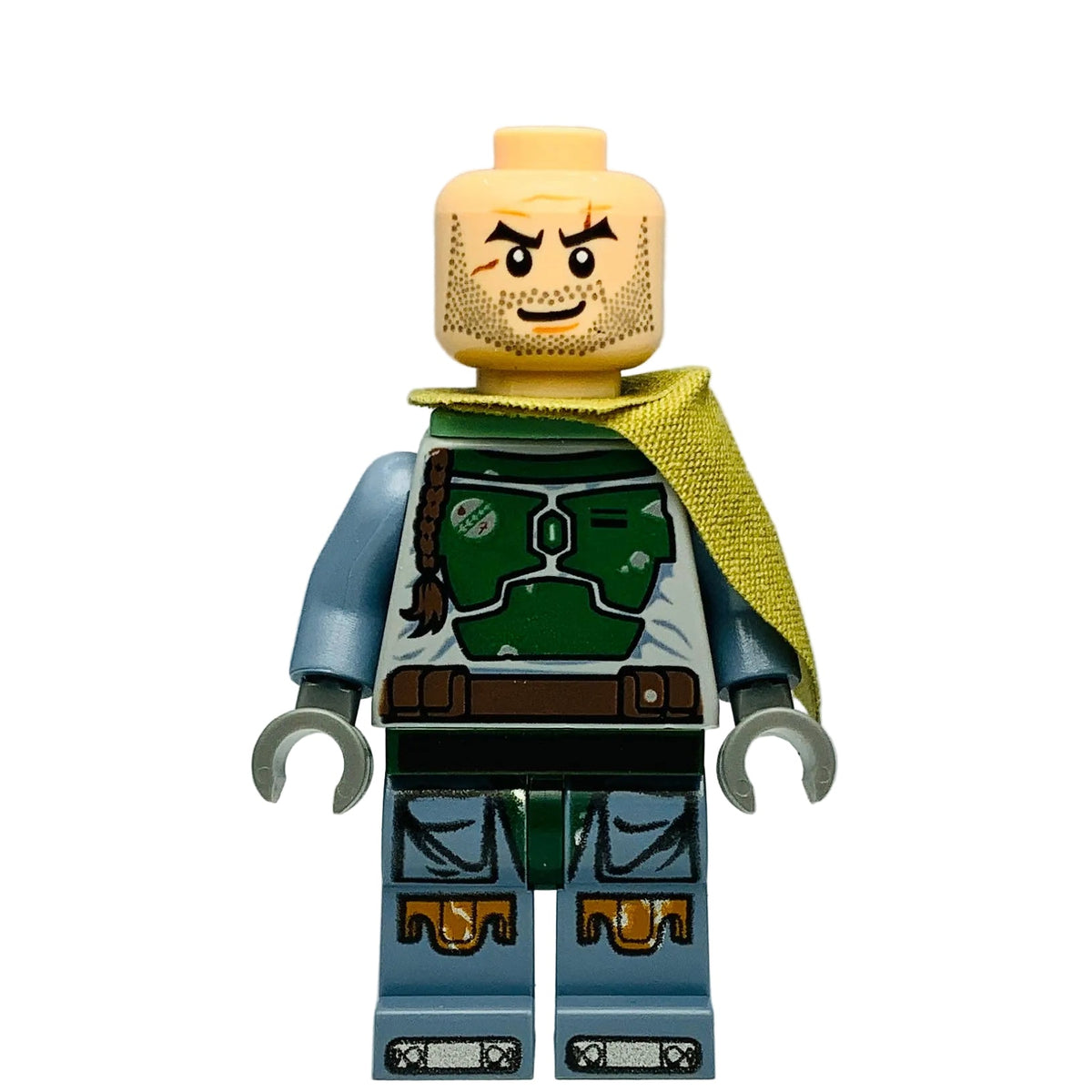 Boba Fett, Head Beard Stubble, sw0396, LEGO® Star Wars Minifigure