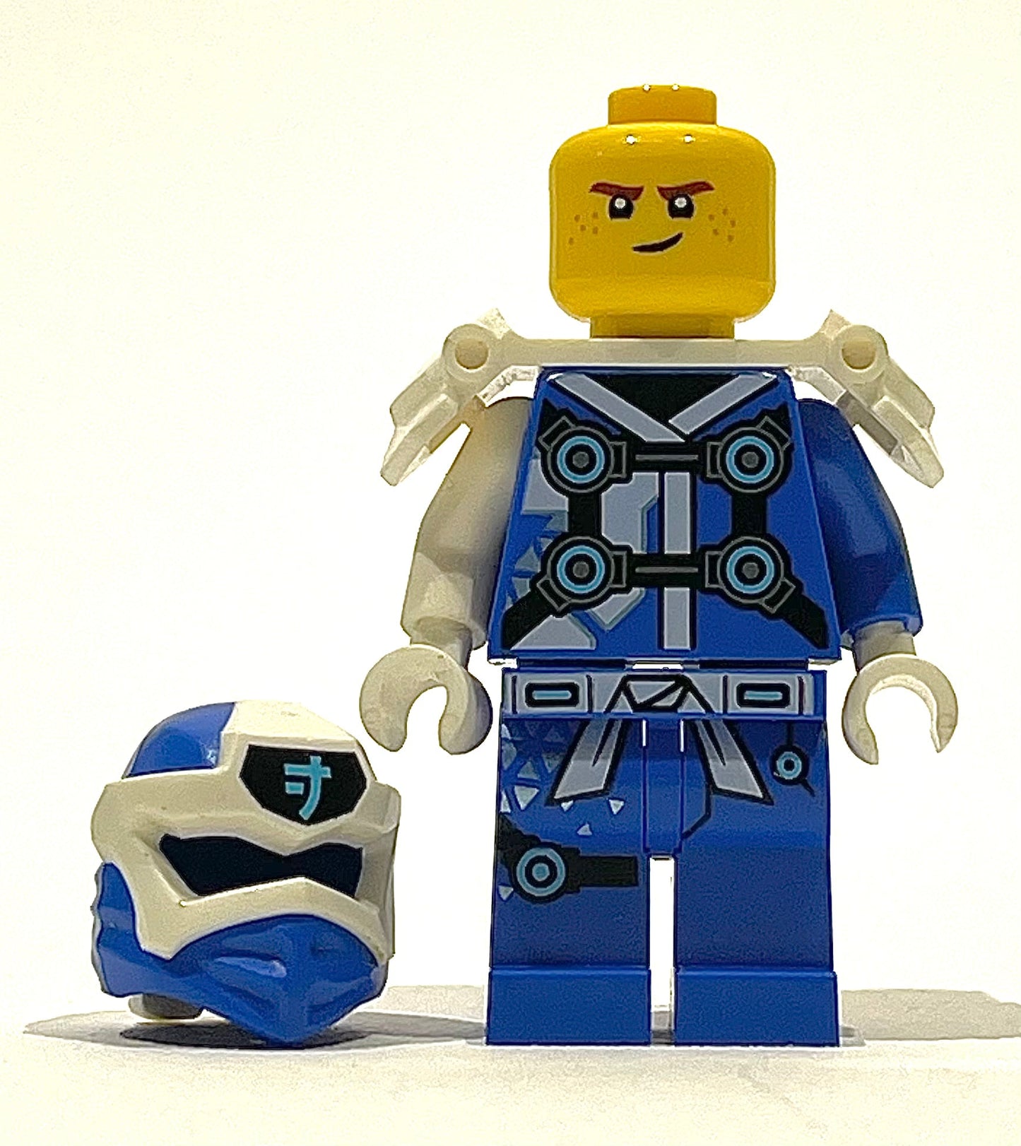 Digi Jay, Shoulder Armor with Scabbard, njo0563 - LEGO® Ninjago Minifigure