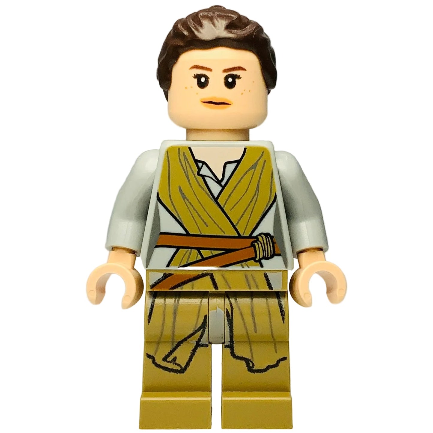 Rey Dark Tan Tied Robe, sw0677 - LEGO® Star Wars Minifigure