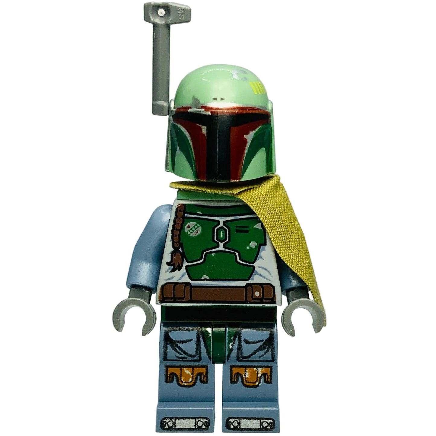 Boba Fett, Head Beard Stubble, sw0396, LEGO® Star Wars Minifigure