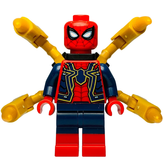 Iron Spider, Skeleton Arms with Barbs, sh1047 - LEGO® Marvel Minifigure