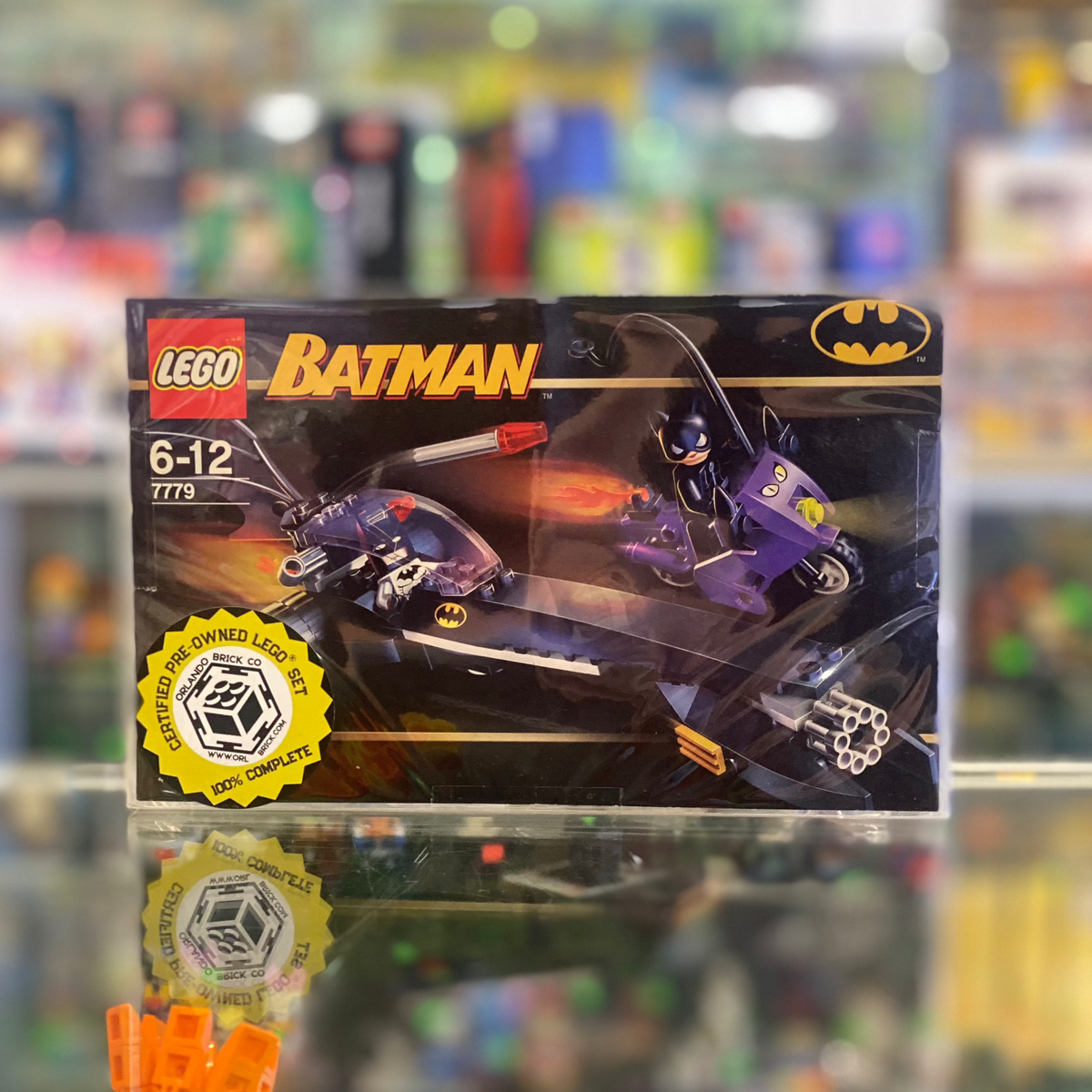 7779 - The Batman Dragster: Catwoman Pursuit - EMPTY BOX ONLY