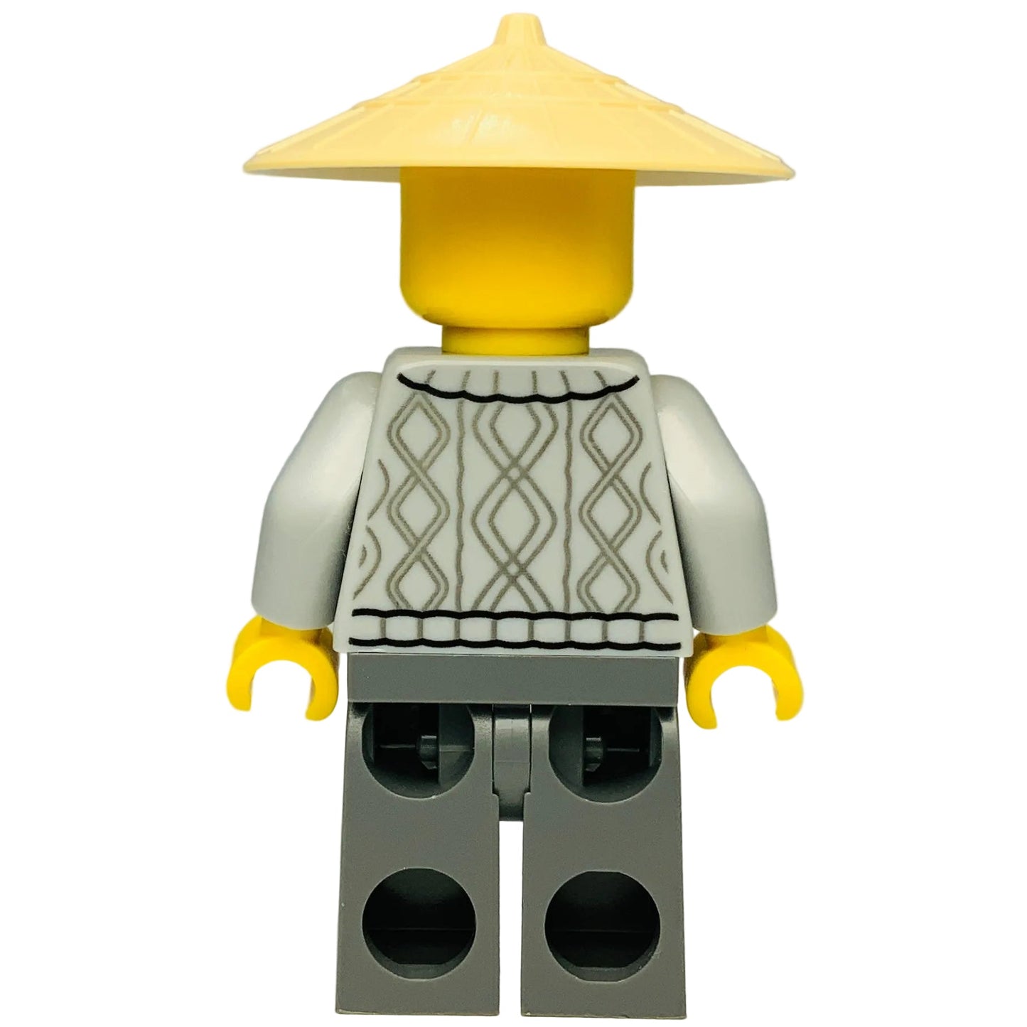 Mystake - Light Bluish Gray Sweater, njo1012 - LEGO® Ninjago Minifigure