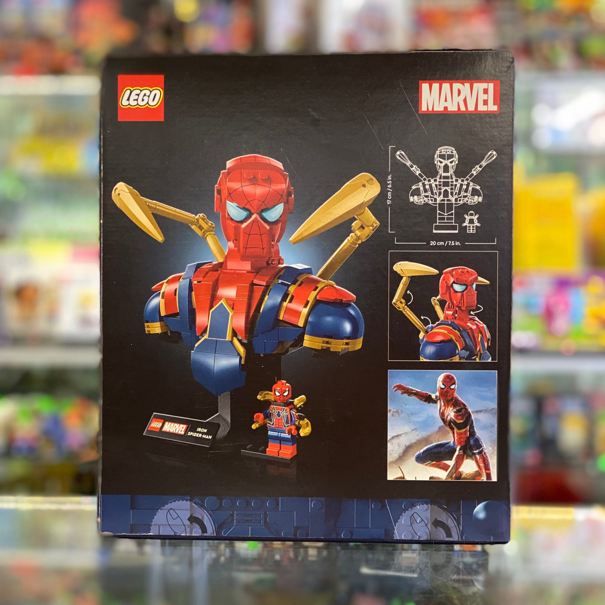 Iron Spider-Man Bust, 76326 - LEGO® Marvel Set