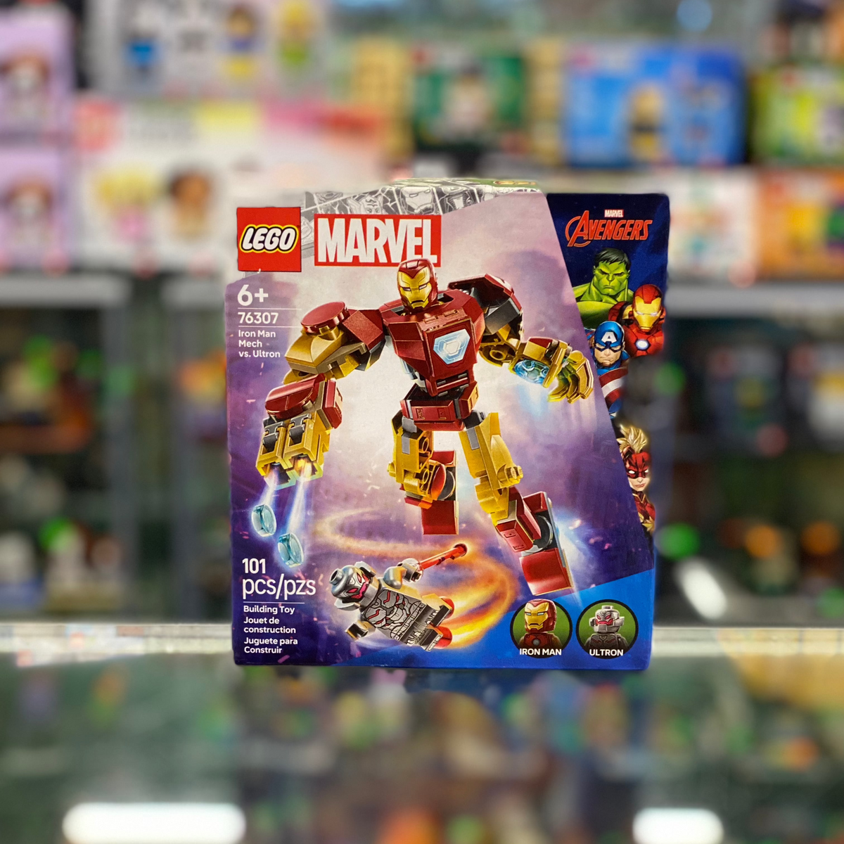 76307 - Iron Man Mech vs Ultron - EMPTY BOX ONLY