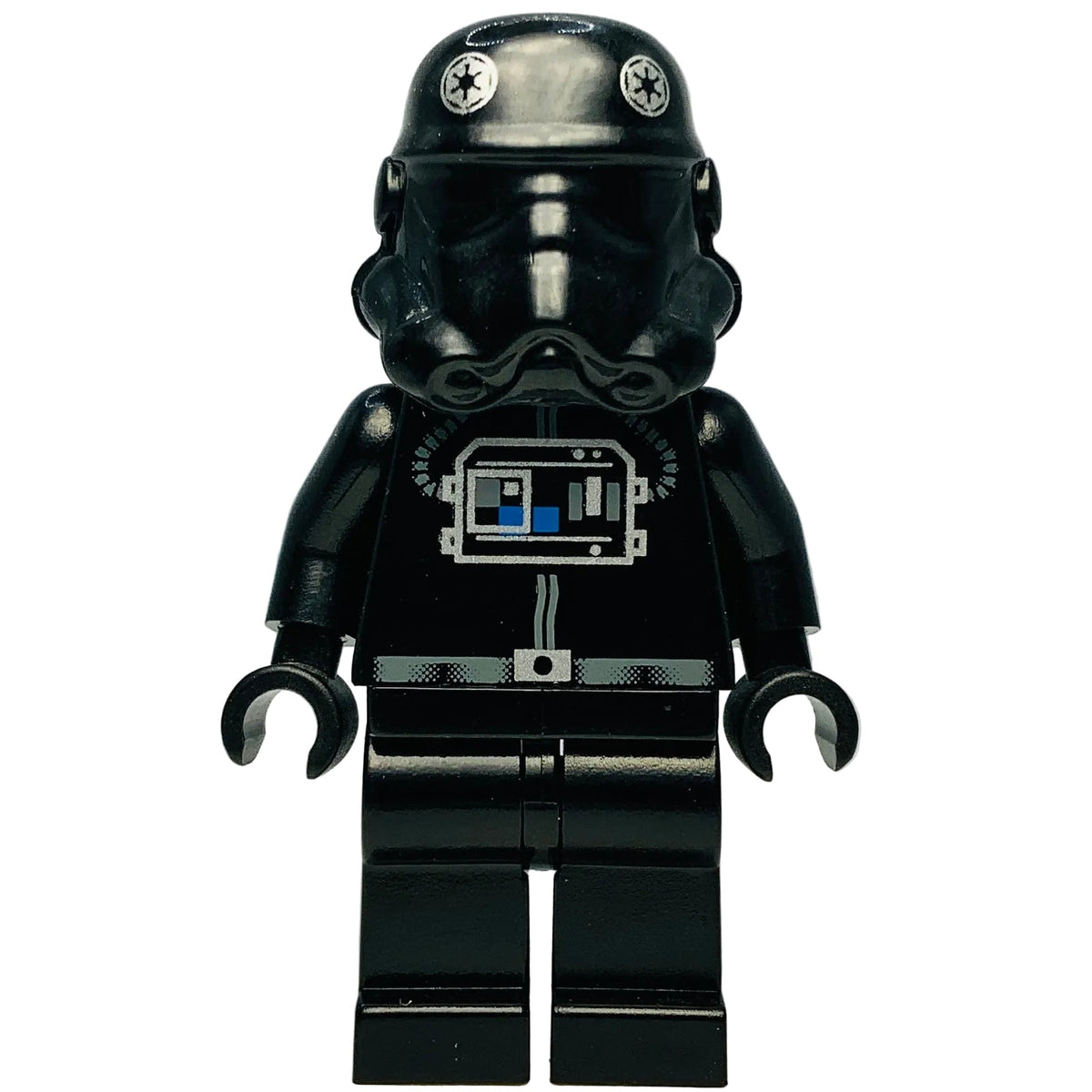 TIE Fighter Pilot - Black Head, sw0035b - LEGO® Star Wars Minifigure