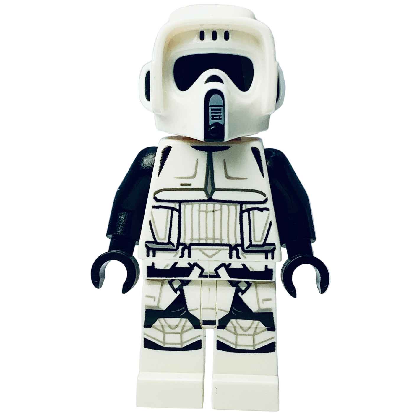 Scout Trooper - Stern Face Brown Eyebrows, sw1265 - LEGO® Star Wars Minifigure