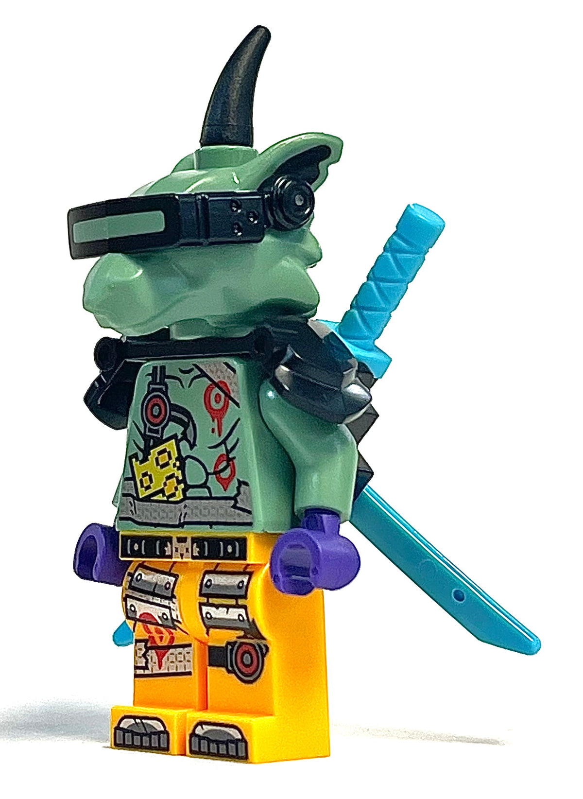 Hausner - Shoulder Armor with Scabbard, njo0573 - LEGO® Ninjago Minifigure