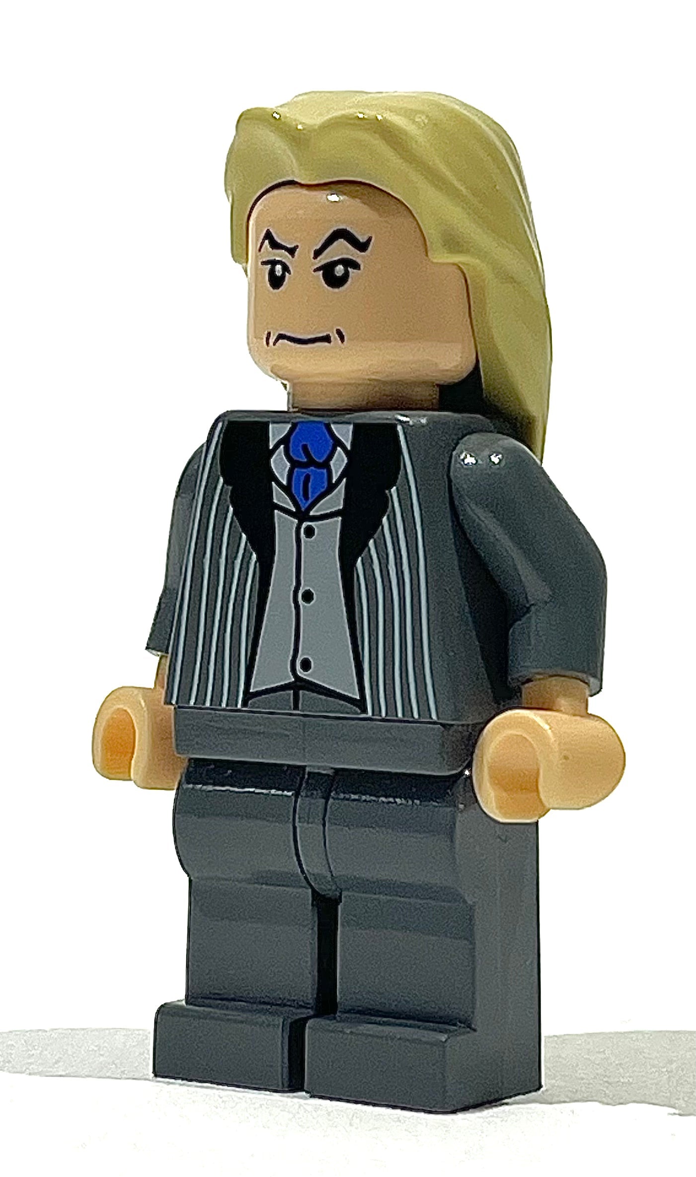 Death Eater (Lucius Malfoy) - Light Bluish Gray Dementor Style Cape, hp073b
