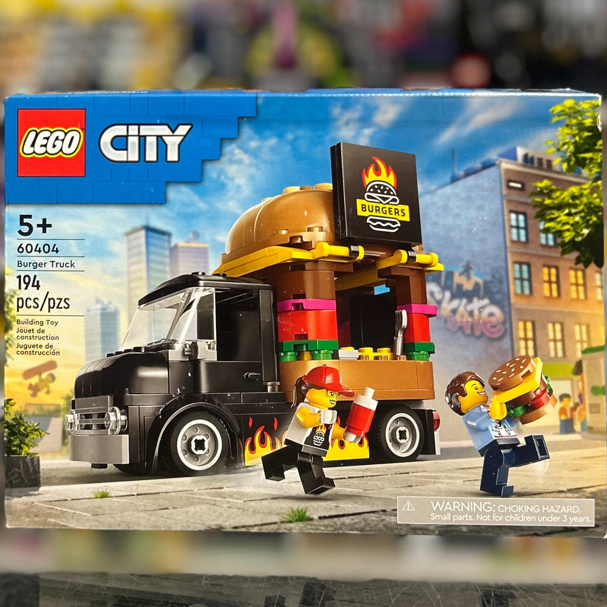 60404 - Burger Truck - EMPTY BOX ONLY